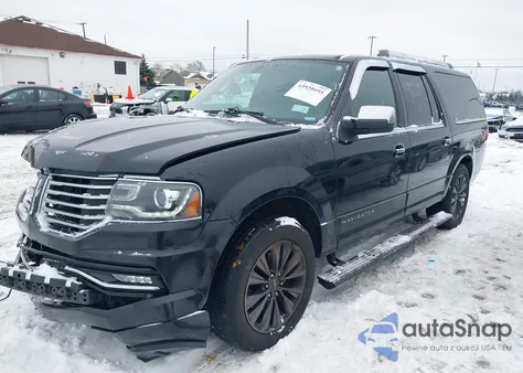 2015 Lincoln Navigator L z USA, uszkodzony, nr VIN 5LMJJ3JT7FEJ02850